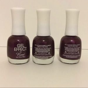 Gel Effect nail lacquer by Nina Ultra Pro 3pcs